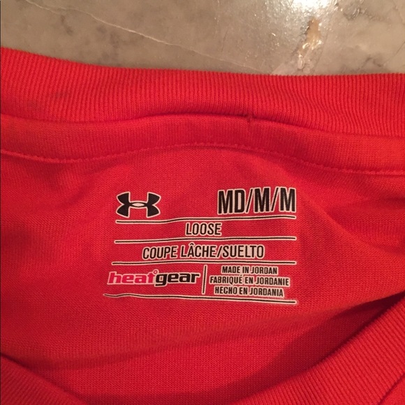 Dri fit Under Armor orange T-shirt - Picture 3 of 4